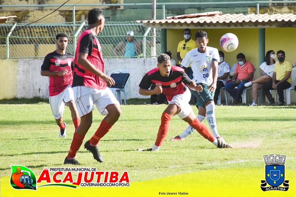 No último domingo (18/07) aconteceu  5ª rodada do Campeonato Baiano 2021, sub 20, organizado pela Federação Baiana de Futebol, foi em Acajutiba.